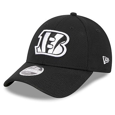 Youth New Era Black Cincinnati Bengals Main B-Dub 9FORTY Adjustable Hat
