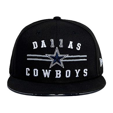 Men's New Era Micah Parsons Black Dallas Cowboys Lion Flip 9FIFTY Snapback Hat