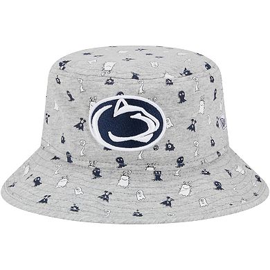 Toddler New Era  Heather Gray Penn State Nittany Lions Critter Bucket Hat