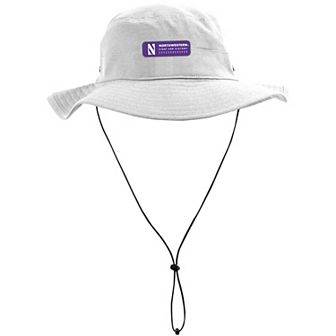 Men's Under Armour White Northwestern Wildcats Performance Boonie Bucket Hat