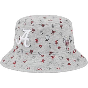 Toddler New Era Heather Gray Alabama Crimson Tide Critter Bucket Hat