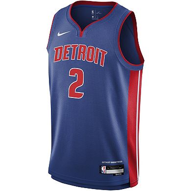 Youth Nike Cade Cunningham Blue Detroit Pistons Swingman Jersey - Icon Edition