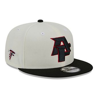 Men's New Era Cream/Black Atlanta Falcons City Originals 9FIFTY Snapback Hat