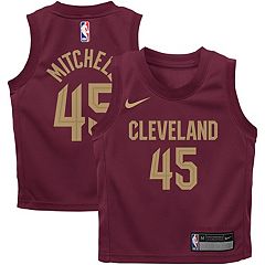 Unisex Nike Donovan Mitchell White Cleveland Cavaliers Swingman Jersey - Association Edition