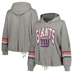 Outerstuff Youth Royal/Heather Gray New York Giants Double Up Pullover Hoodie & Pants Set