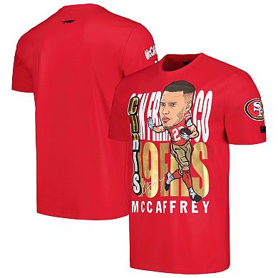 Men's Pro Standard Christian McCaffrey Scarlet San Francisco 49ers ...