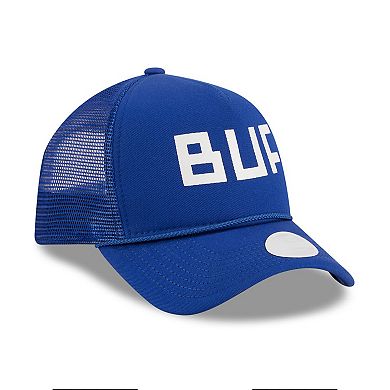 Women's New Era Royal Buffalo Bills McGee Trucker 9FORTY Adjustable Hat