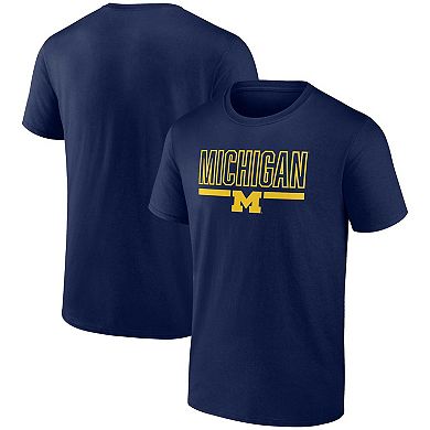 Men's Profile Navy Michigan Wolverines Big & Tall Team T-Shirt