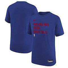 Youth Nike James Harden Royal Philadelphia 76ers Name & Number Performance T-Shirt