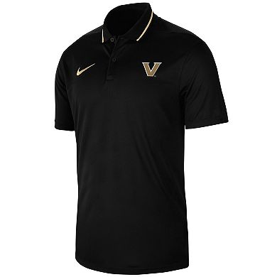 Men's Nike Black Vanderbilt Commodores 2023 Sideline Coaches Performance Polo