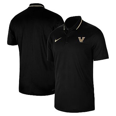 Men's Nike Black Vanderbilt Commodores 2023 Sideline Coaches Performance Polo