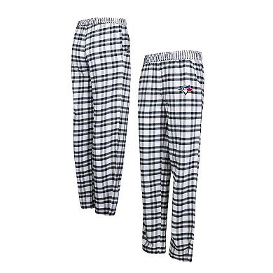 Women's Concepts Sport Navy/Gray Toronto Blue Jays Sienna Flannel Sleep Pants