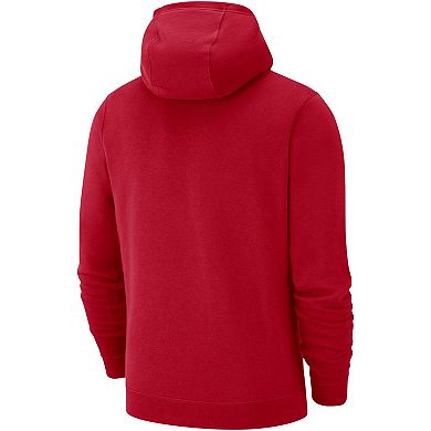 Men's Nike Red Team USA Club Pullover Hoodie