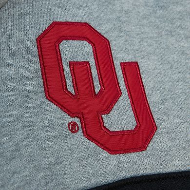 Men's Mitchell & Ness Red Oklahoma Sooners Head Coach Pullover Hoodie