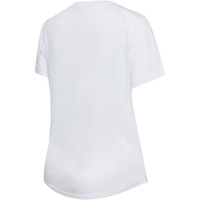 Women's Concepts Sport White/Charcoal Brooklyn Nets Sonata T-Shirt & Leggings Sleep Set