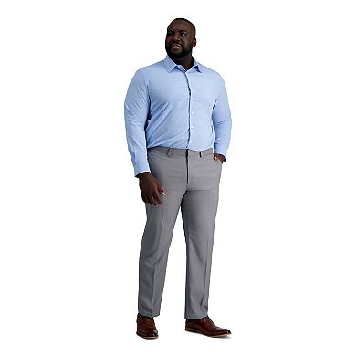 Big & Tall Haggar® Smart Wash® Classic Fit Solid Dress Shirt