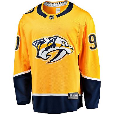 Men's Fanatics Branded Ryan O'Reilly Gold Nashville Predators Home Premier Breakaway Player Jersey