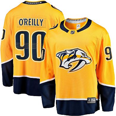 Men's Fanatics Branded Ryan O'Reilly Gold Nashville Predators Home Premier Breakaway Player Jersey
