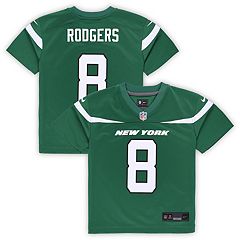 Women's Nike Aaron Rodgers Green New York Jets Player Name & Number T-Shirt Size: Medium