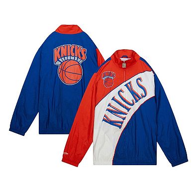 Men's Mitchell & Ness White New York Knicks Hardwood Classics Arched ...