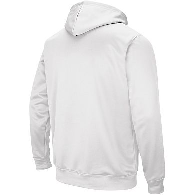 Youth Colosseum White Ohio State Buckeyes 2-Hit Pullover Hoodie