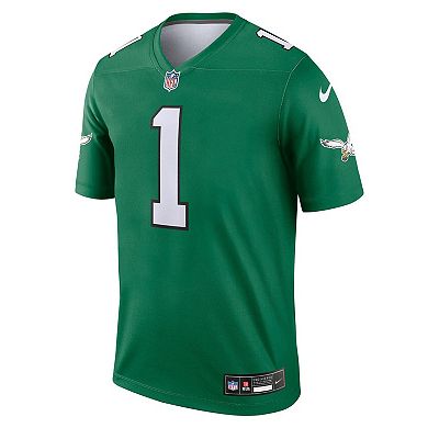 Men's Nike Jalen Hurts Kelly Green Philadelphia Eagles Alternate Legend Player Jersey