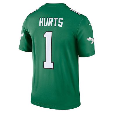 Men's Nike Jalen Hurts Kelly Green Philadelphia Eagles Alternate Legend Player Jersey