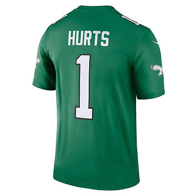 Men s Nike Jalen Hurts Kelly Green Philadelphia Eagles Alternate Legend Player Jersey