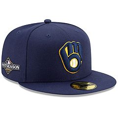 Men's Nike Powder Blue Milwaukee Brewers Road Cooperstown Collection Team  Jersey