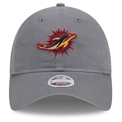 Women's New Era Gray Miami Dolphins Color Pack Multi 9TWENTY Adjustable Hat