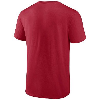 Men's Profile Crimson Indiana Hoosiers Big & Tall Team T-Shirt
