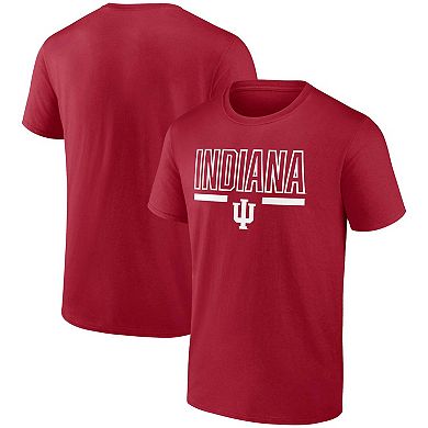 Men's Profile Crimson Indiana Hoosiers Big & Tall Team T-Shirt