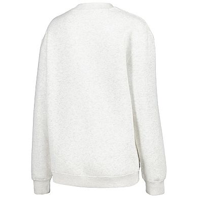 Women's Established & Co. Ash Tennessee Volunteers Logo Pullover Sweatshirt