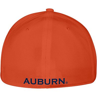 Men's Under Armour Orange Auburn Tigers Iso-Chill Blitzing Accent Flex Hat