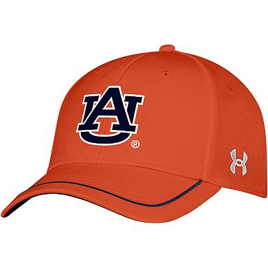 Men's Under Armour Orange Auburn Tigers Iso-Chill Blitzing Accent Flex Hat