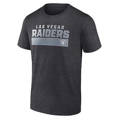 Men's Fanatics Branded Charcoal Las Vegas Raiders T-Shirt
