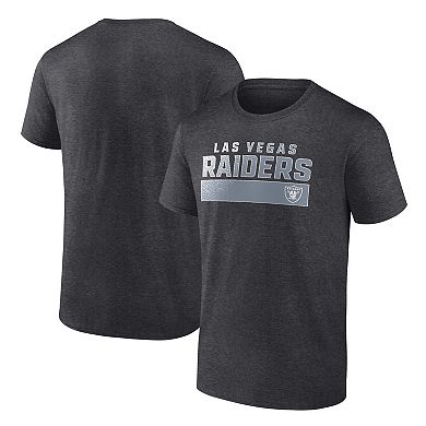 Men's Fanatics Branded  Charcoal Las Vegas Raiders T-Shirt