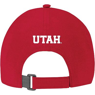 Women's Under Armour Red Utah Utes Logo Adjustable Hat
