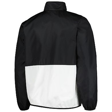 Men's G-III Sports by Carl Banks Black Army Black Knights CornermanÂ Half-Zip Top