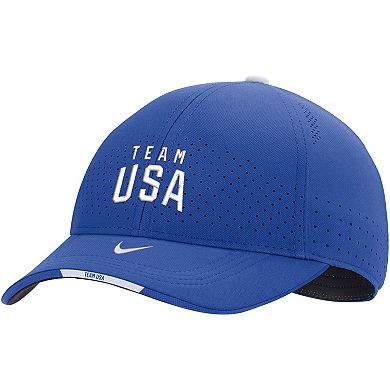 Men's Nike Royal Team USA Sideline Legacy91 Performance Adjustable Hat