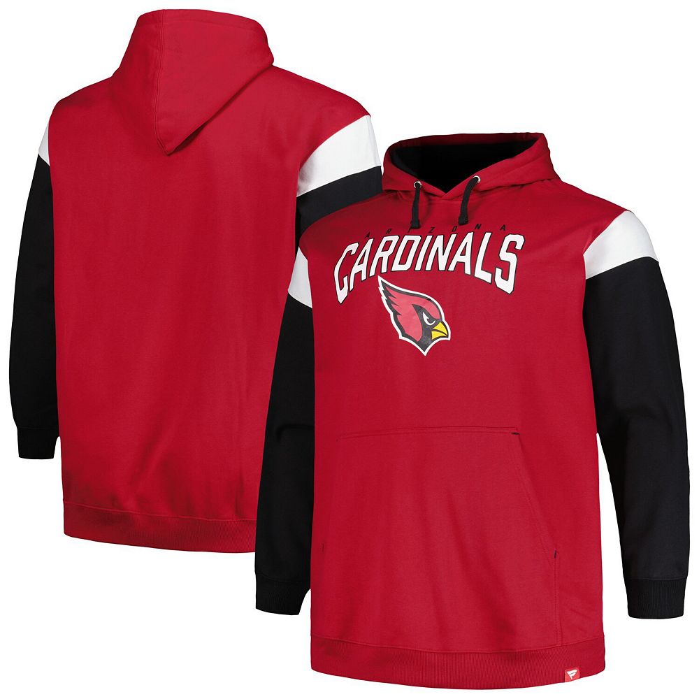 Cardinal Garden Men's Long Sleeve Fleece Hoodie