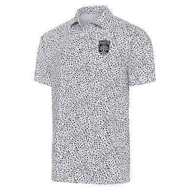 Men's Antigua White Austin FC Motion Polo