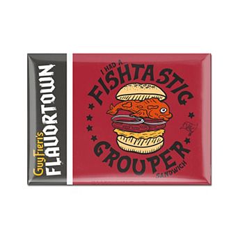 WinCraft Tampa Bay Buccaneers NFL x Guy Fieri’s Flavortown 2.5'' x 3.5'' Metal Fridge Magnet