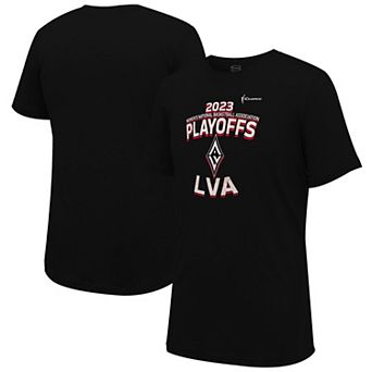 Unisex Stadium Essentials Black Las Vegas Aces 2023 WNBA Playoffs Dust T-Shirt
