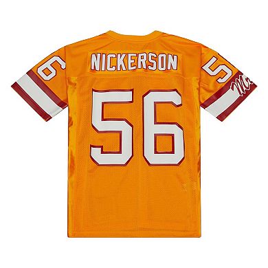 Men's Mitchell & Ness Hardy Nickerson Orange Tampa Bay Buccaneers 1993 Authentic Jersey