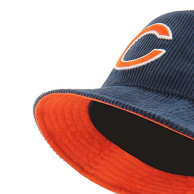 Men's '47 Navy Chicago Bears Thick Cord Bucket Hat
