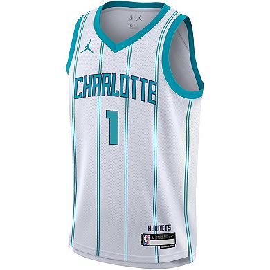 Youth Nike LaMelo Ball White Charlotte Hornets Swingman Jersey - Association Edition