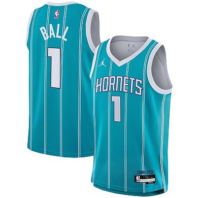 Youth Nike LaMelo Ball Teal Charlotte Hornets Swingman Jersey - Icon Edition