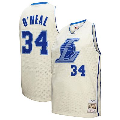 値下げ可能mitchell & ness lakers o'neal Shaquille O'Neal #34 Los Angeles Lakers Mitchell & Ness