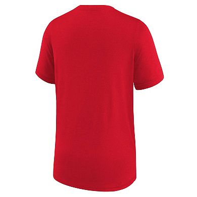 Youth Nike Red Toronto Raptors Essential Practice T-Shirt